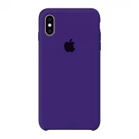 Силиконовый чехол Apple Silicone Case Ultra Violet (Фиолетовый) для iPhone X / Xs (копия)